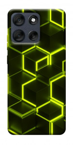 Чехол Neon hexagon для Motorola Moto G56 5G