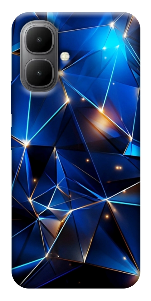 Чехол Abstract purple pattern для Infinix Smart 10