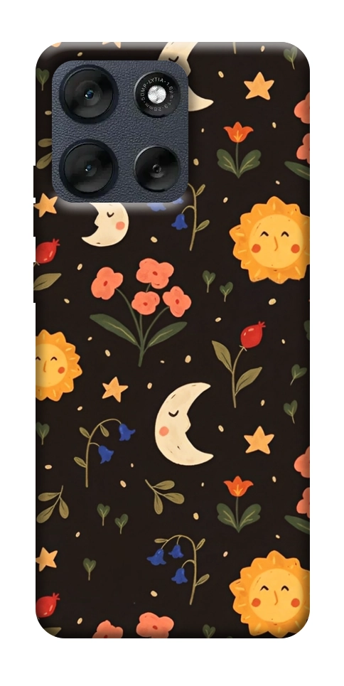 Чехол Полевые цветы для Motorola Moto G56 5G