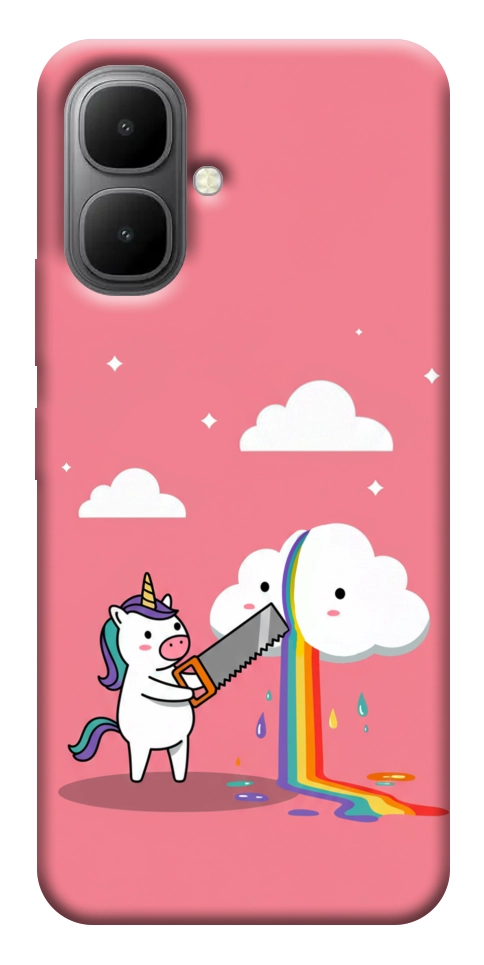 Чехол Cut cloud для Infinix Smart 10