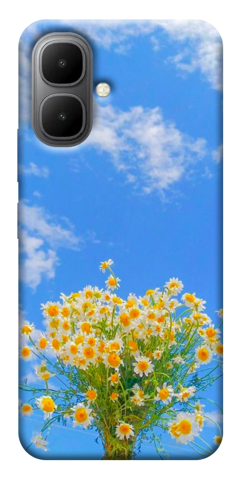 Чехол Sky flowers для Infinix Smart 10