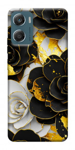 Чехол Flower black-white для Motorola Moto G06
