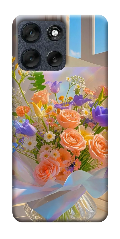 Чехол Яркий букет для Motorola Moto G56 5G