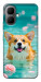 Чехол Swimming corgi для Infinix Smart 10