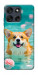Чехол Swimming corgi для Motorola Moto G56 5G