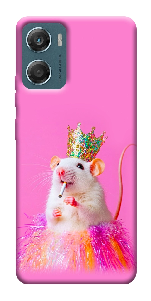 Чехол Гламурная крыса для Motorola Moto G06