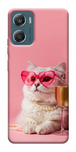 Чехол Pinky cat для Motorola Moto G06