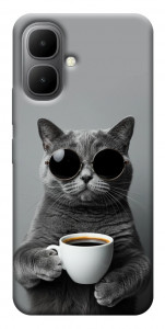 Чехол Grey cat coffee для Infinix Smart 10