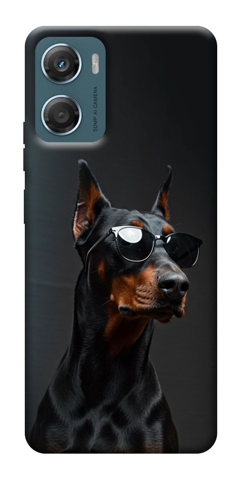 Чехол Cool doberman для Motorola Moto G06