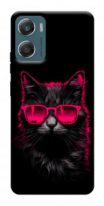 Чехол Cyberpunk cat для Motorola Moto G06