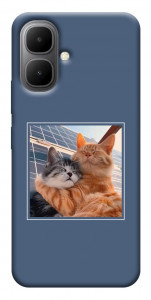 Чехол Кошачья нежность для Infinix Smart 10
