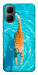 Чехол Cat swimming для Infinix Smart 10