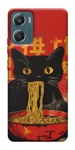 Чехол Cat noodles для Motorola Moto G06