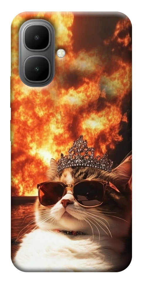 Чохол Cat explosion для Infinix Smart 10