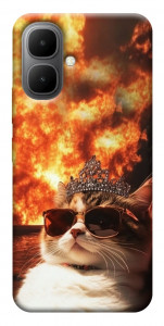 Чехол Cat explosion для Infinix Smart 10