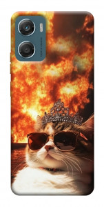 Чехол Cat explosion для Motorola Moto G06
