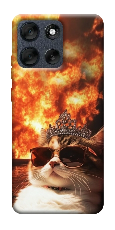 Чехол Cat explosion для Motorola Moto G56 5G
