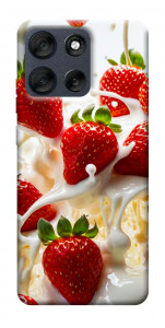 Чехол Strawberry and cream для Motorola Moto G56 5G