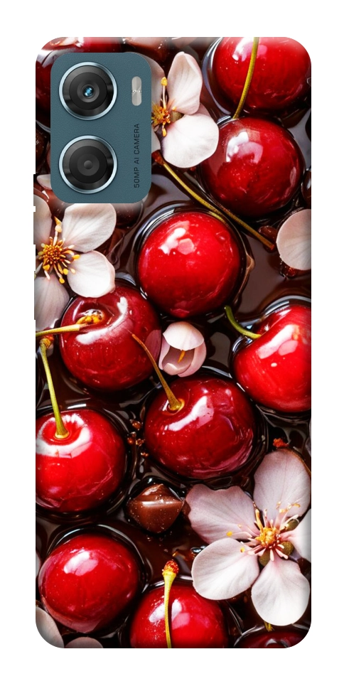 Чехол Черешня для Motorola Moto G06