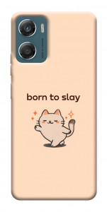 Чехол Born to slay для Motorola Moto G06