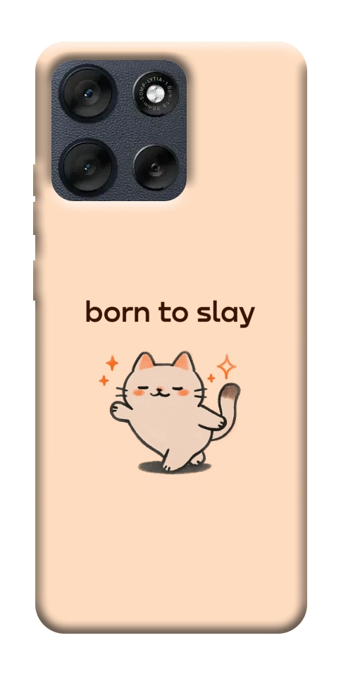 Чехол Born to slay для Motorola Moto G56 5G