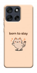 Чехол Born to slay для Motorola Moto G56 5G