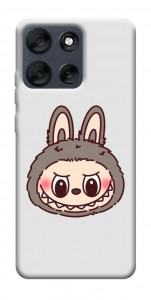 Чехол Labubu grey для Motorola Moto G56 5G
