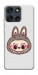 Чехол Labubu grey для Motorola Moto G56 5G