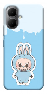 Чехол Labubu blue для Infinix Smart 10