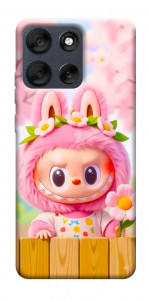 Чехол Labubu flower для Motorola Moto G56 5G
