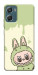Чехол Labubu green для Motorola Moto G06