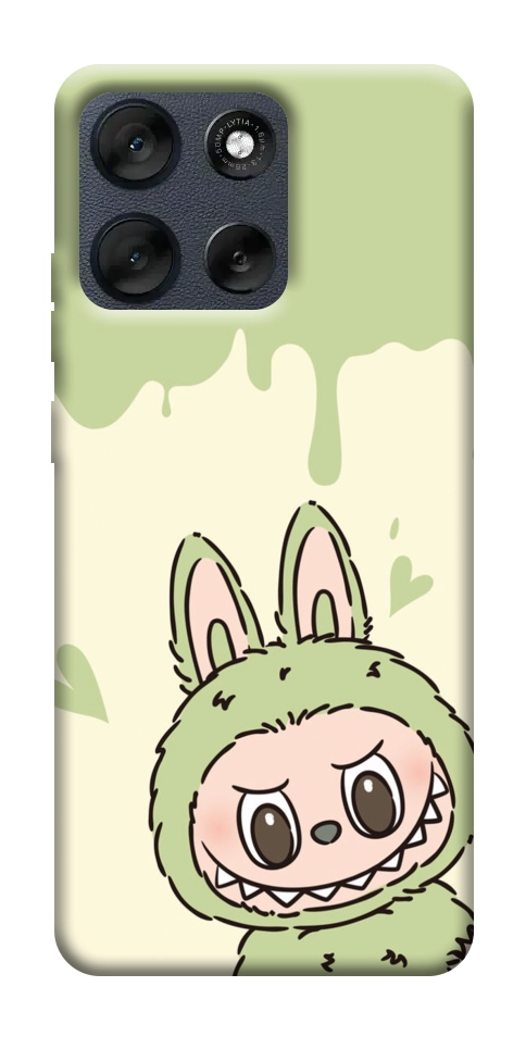Чехол Labubu green для Motorola Moto G56 5G