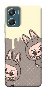 Чехол Labubu twins для Motorola Moto G06