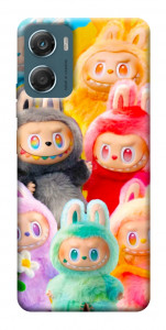 Чехол Rainbow labubu для Motorola Moto G06