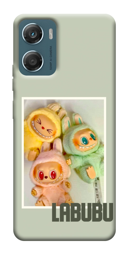 Чехол Trio labubu для Motorola Moto G06