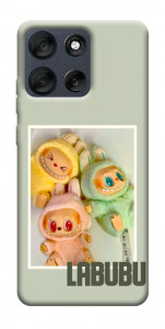 Чехол Trio labubu для Motorola Moto G56 5G