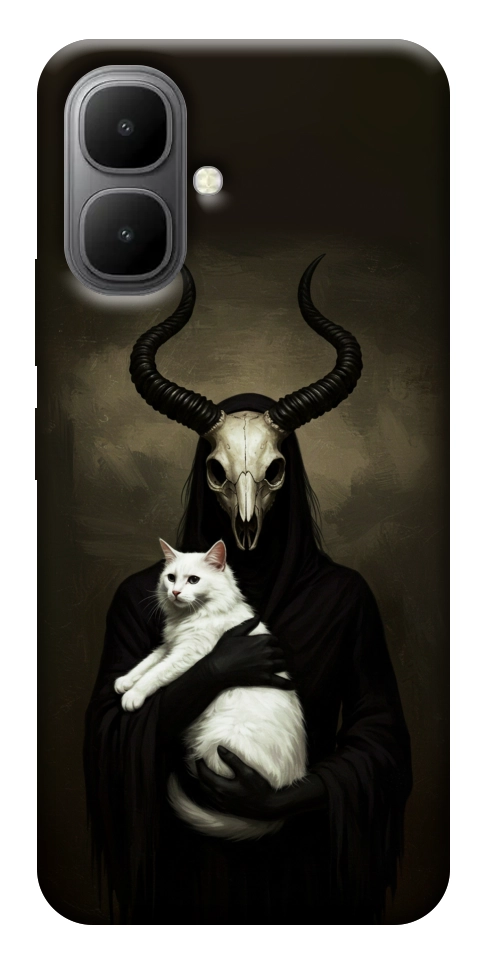 Чехол Creature with cat для Infinix Smart 10