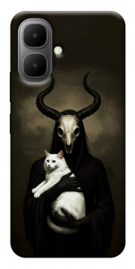 Чехол Creature with cat для Infinix Smart 10