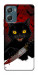 Чехол Horror lucky cat для Motorola Moto G06