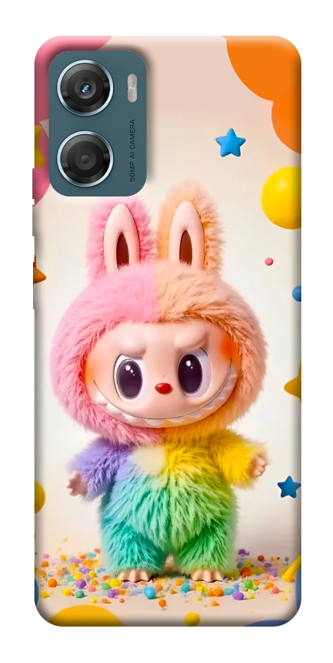 Чехол Сolorful Labubu для Motorola Moto G06