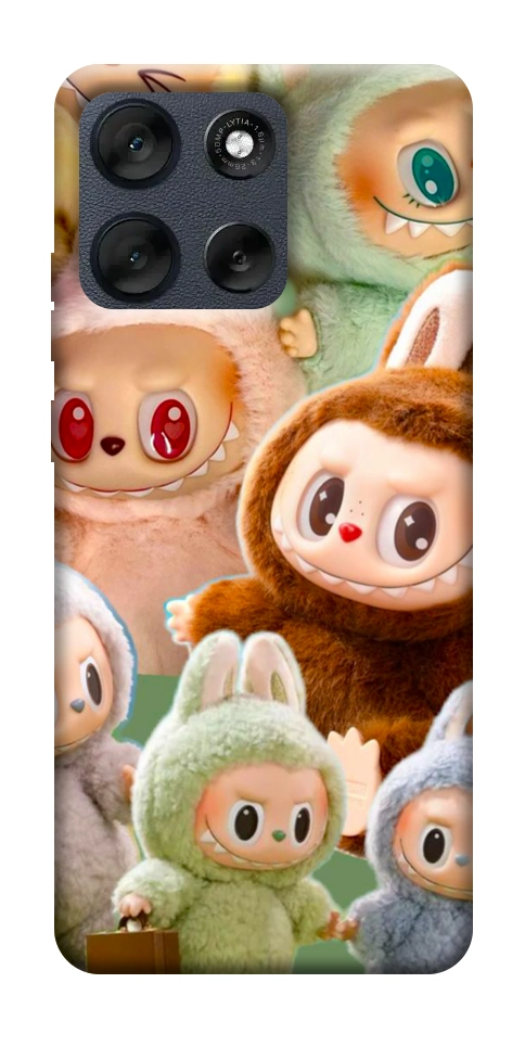 Чехол Labubu smile для Motorola Moto G56 5G