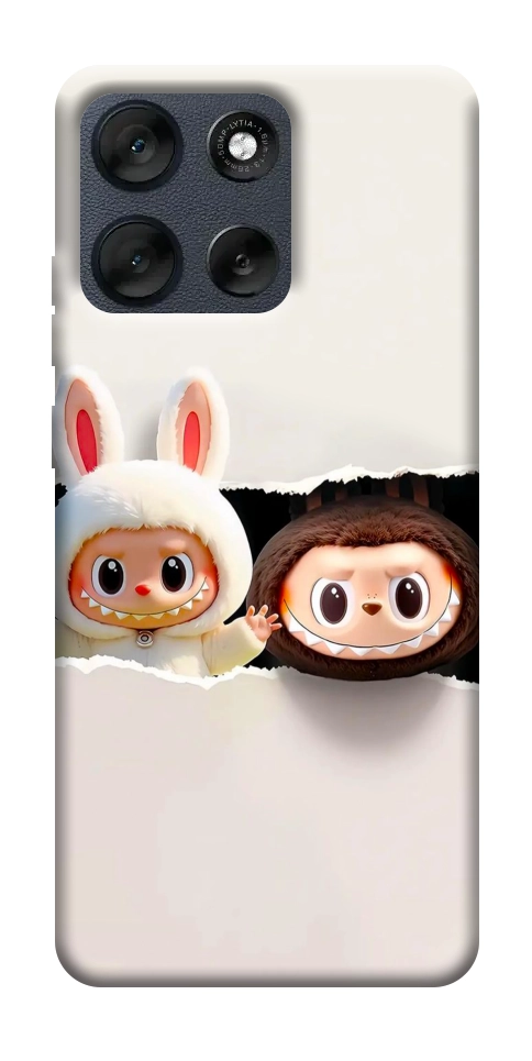 Чехол Hello Labubu для Motorola Moto G56 5G