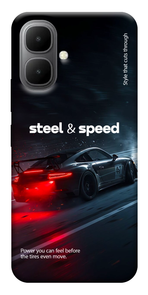 Чехол Black and red care для Infinix Smart 10