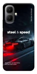 Чехол Black and red care для Infinix Smart 10