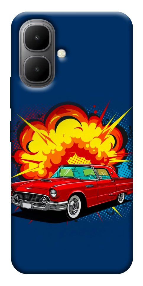 Чехол Retro explosion для Infinix Smart 10