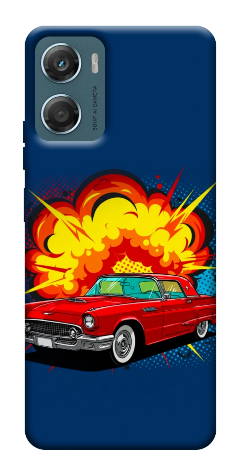 Чехол Retro explosion для Motorola Moto G06