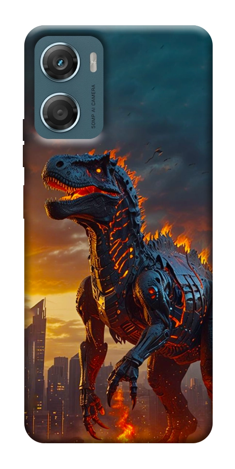 Чехол Fire dino для Motorola Moto G06