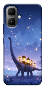 Чехол Lanterns dino для Infinix Smart 10