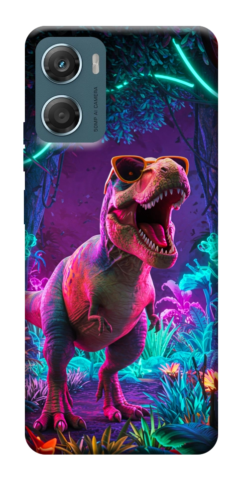 Чехол Neon dino для Motorola Moto G06