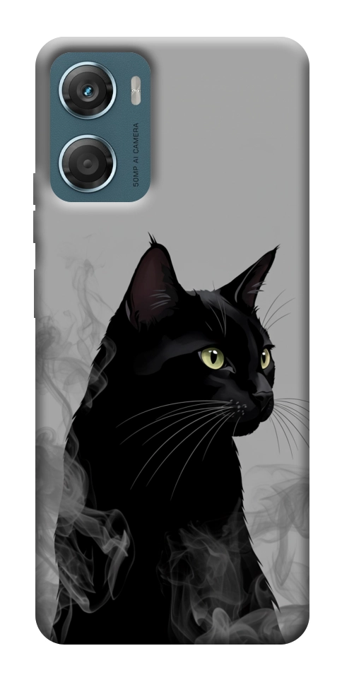 Чехол Smoke cat для Motorola Moto G06